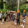 Lernen mit Rückenwind: die VABO-Klassen im Kletterwald "Hoch empor" mit Frau Gallmann und Frau Schwarz