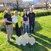 Die Gewerbeschule Bad Säckingen stiftet Holzrohlinge zur Bemalung am Bad Säckinger Frühlingsfest 2025